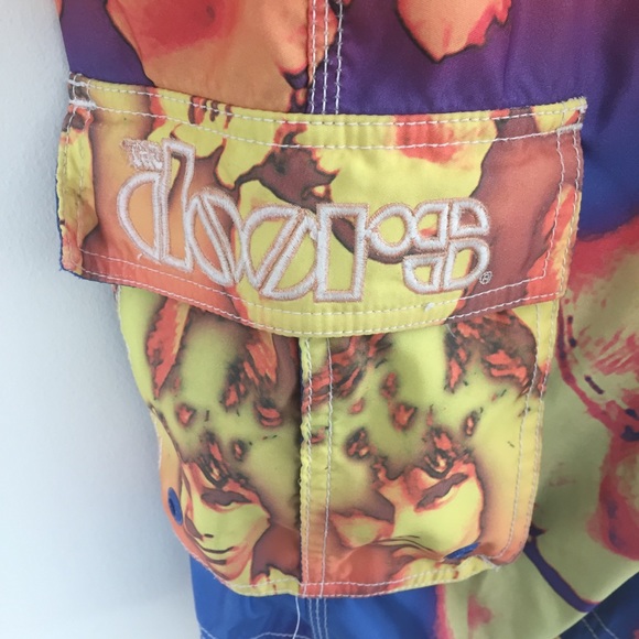 Vintage Doors Jim Morrison Dragonfly Swim shorts - Picture 3 of 4